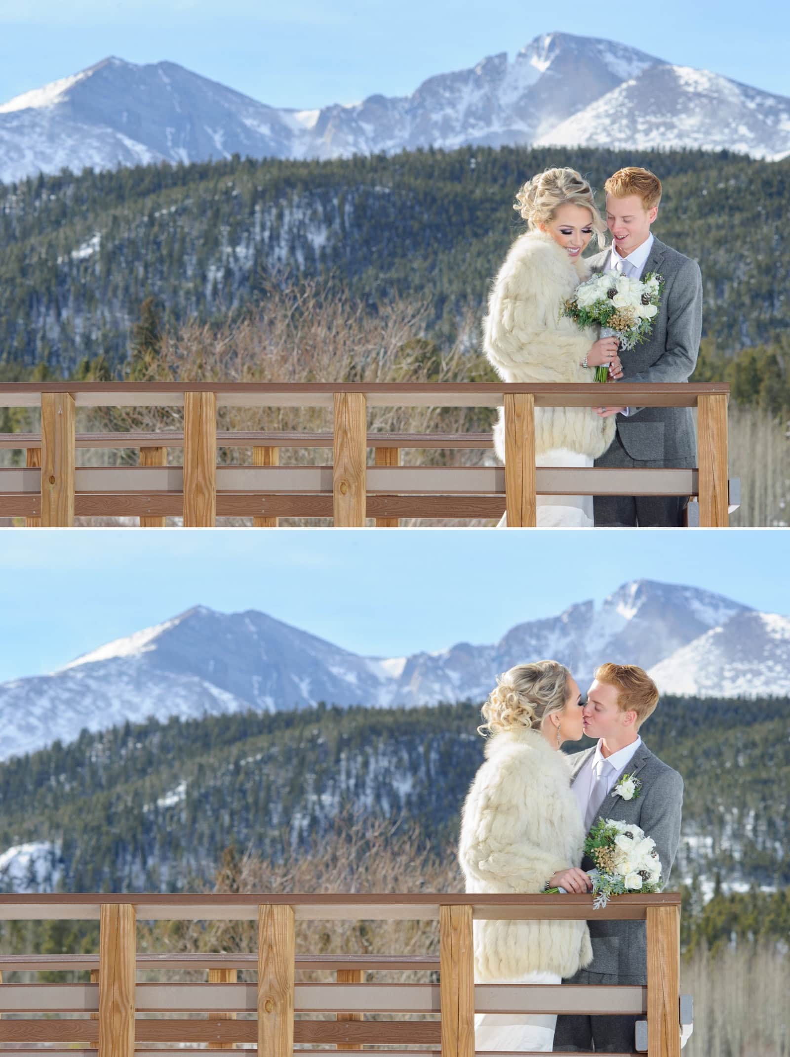 Estes Park Winter Wedding